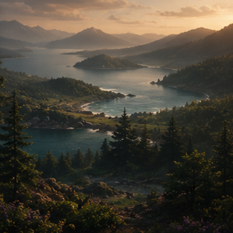 Landscape — Choose hills, forests, coasts, lakes, mountains, or open views.