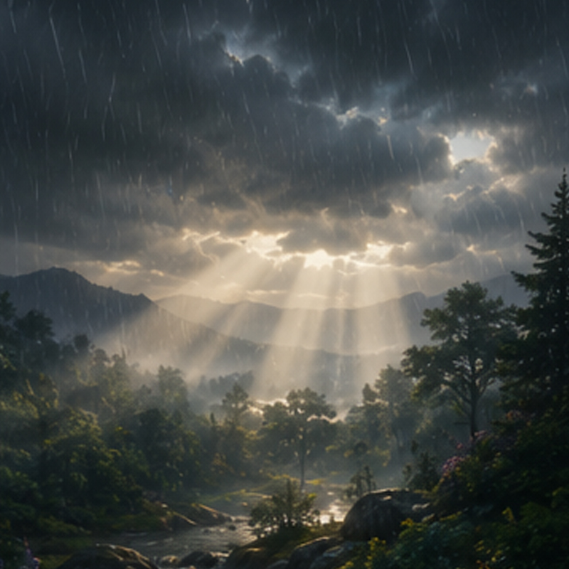 Weather — Bring in clear skies, cloud, rain, snow, or stormier conditions.