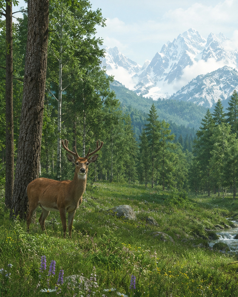 Forests environment in Nature Treks VR